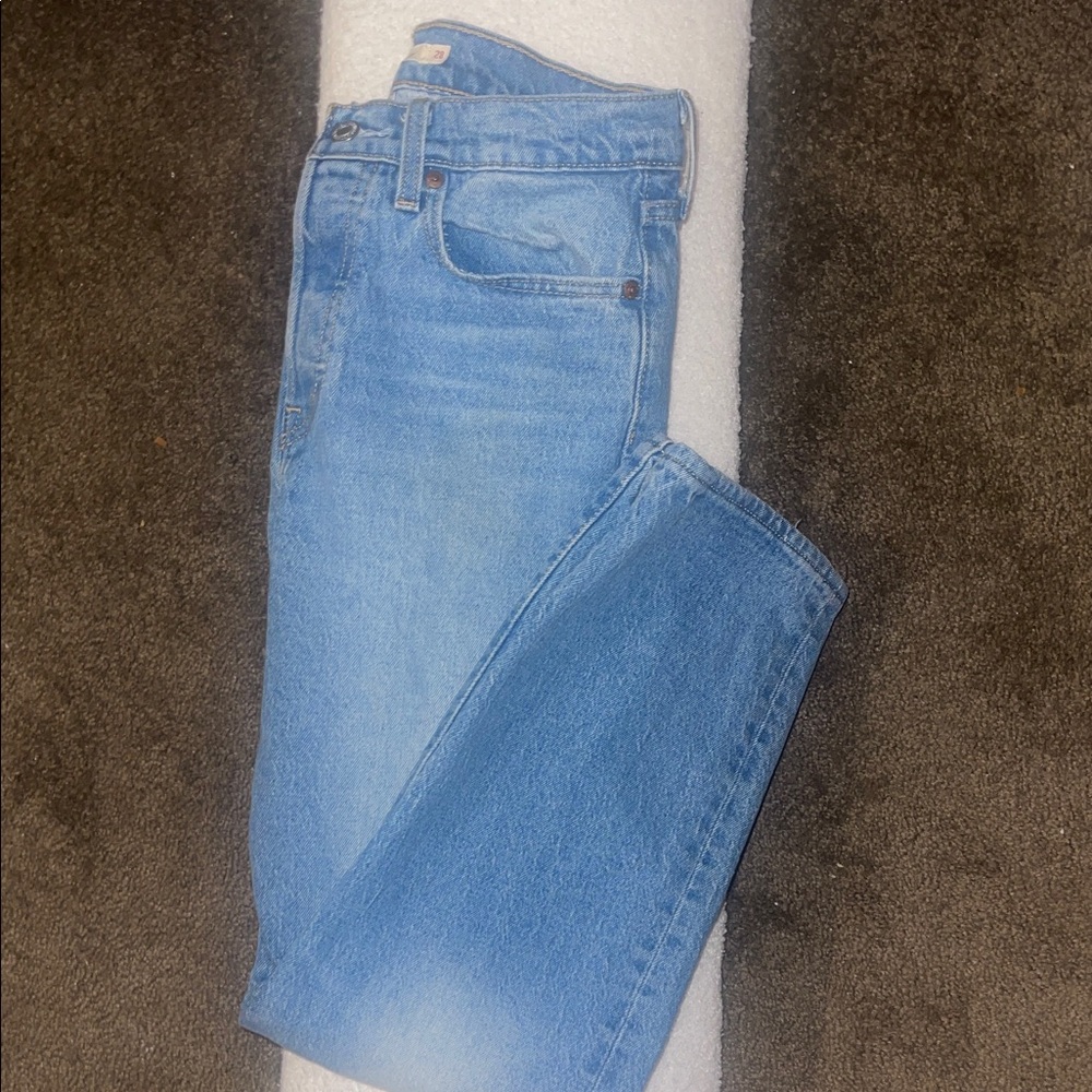 Levi's Light Blue Wedgie straight Jean